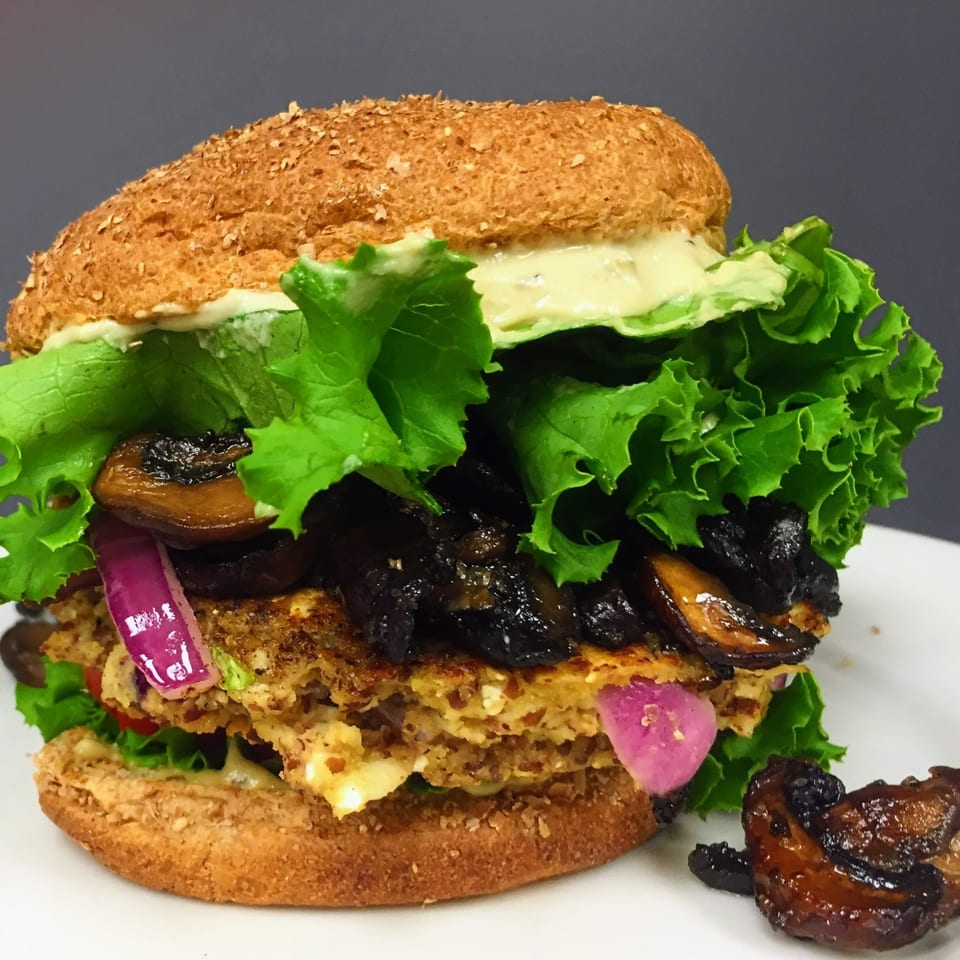 Tiger Mountain Mushroom Burger